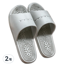 Barom Mall 室內簡約指壓拖鞋 255~260cm, 灰色, 2個