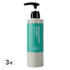 빌라쥬11팩토리 퍼퓸 머스크 샴푸 머스크향, 500g, 3개