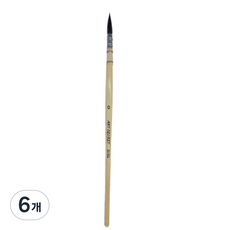 Art Secret 藝術家的秘密 松鼠毛 Mop brush 20 RQ, 0號, 6個