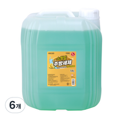 스윙맙 대용량 주방세제, 14L, 6개