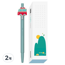 Monami 153 ID 治癒原子筆, 天藍色, 2個