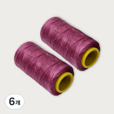 皮革工藝蠟線 初學者用 1mm*220m, 李子, 6個