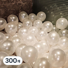 Eumes 活動珠光氣球, 300個, 白色