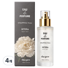 The Ssak 淡香精包覆水身體噴霧 Vitera, 4個, 100ml