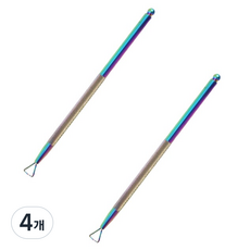 모노페이지 즉석 복권 스크래퍼 홀로그램, 4개