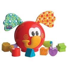 playgro 培高 益智玩具 大象造型, 混色