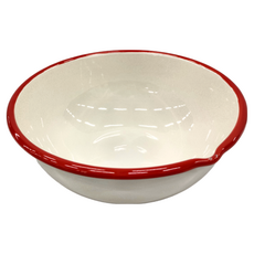 FUJIHORO 琺瑯調理碗, BM-20B 紅色, 1.73L, BM-20B 紅色 1.73L, 21 x 21 x 8cm, 1個