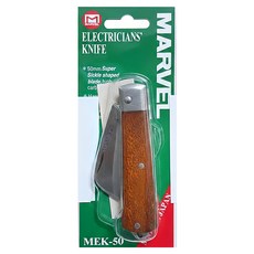 MARVEL 高級電工刀 MEK-50 50mm彎曲刀片 高碳鋼刀, 1支
