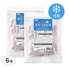 바다원 간편 국물용팩 멸치, 15g, 6개입, 6개