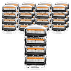 DAON SELECT 吉列相容款 新款鋒隱5層刮鬍刀片, 1入, 36個