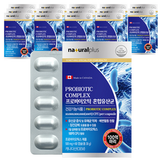 내츄럴플러스 프로바이오틱 혼합유산균, 60정, 15개