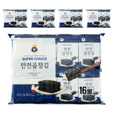 만전김 슈퍼초이스 곱창김, 4g, 80개