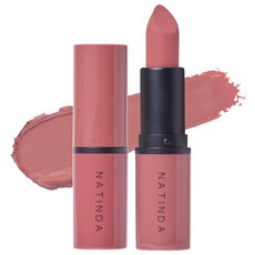 NATINDA 空氣絲絨口紅, 辣椒磚紅, 1個, 4.5g