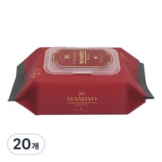 마미요 베이직 유아물티슈 캡형, 50g, 100매, 20개