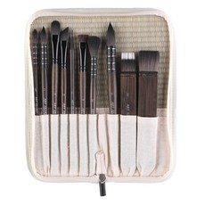 artsecret 藝術家的秘密 水彩壓克力畫筆組 10入, 均碼, 1組