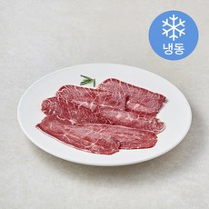 보리육촌 국내산 소고기 부채살 3등급 육전용 (냉동), 1개, 200g