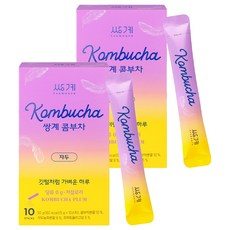 쌍계명차 콤부차 자두, 2개, 10개입, 5g