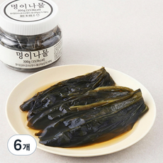 정성식품 명이나물, 300g, 6개