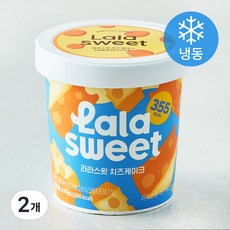 라라스윗 치즈케이크 아이스밀크 (냉동), 474ml, 1개입, 2개