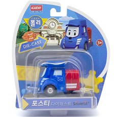 Roi Visual Robocar Poli Posty 壓鑄操作玩具, 混色