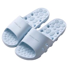 Bonitori 足部按摩指壓拖鞋 粉彩 240, 1個, 淺藍色