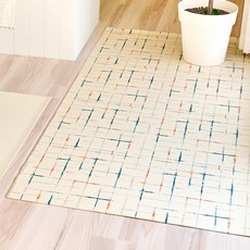 리포소 반려동물 양면 PVC 미끄럼방지 접이식 롤링매트, 믹스웨이 + 컬러웨이, 1개