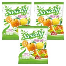 라이킹 오렌지 레몬 소다캔디, 500g, 3개
