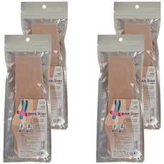 나사라 키네시올로지 허리 테이프 베이지, 8개입, 4개