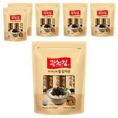 광천김 미니미스틱 참 김자반, 70g, 6개
