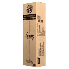 3M Scotch-Brite 百利 免手洗平板拖把刮水桶專用替換桿-不含桶 HFB-1H1P, 1個