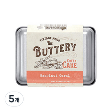 스킨푸드 버터리 치크 케이크 블러셔 9.5g, 7호 헤이즐넛코랄, 5개