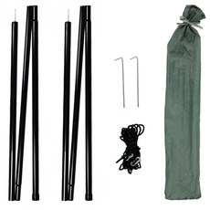 스위스마운틴 헥사돔 텐트 폴대세트, 1세트