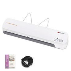페이퍼프랜드 자동절전 코팅기 PL-303 + A4코팅지 50p + 코너라운더 세트, A3