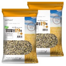 대구농산 영양만점 찰진혼합 19곡, 2kg, 2개