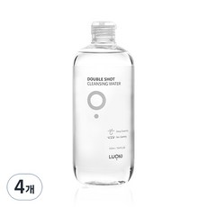 LUOKI 雙倍濃縮卸妝水, 500ml, 4個