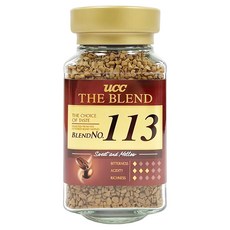 ucc THE BLEND 113精製即溶咖啡, 90g, 1罐, 1罐