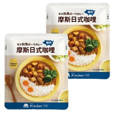 MOS BURGER 摩斯 日式咖哩 豬肉, 200g, 2包