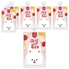 Little Spoon 水果果泥, 100g, 6個, 綜合口味(蘋果/梨/香蕉)