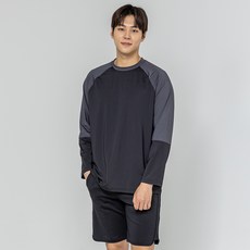 에이치머스 남성용 루딘 래쉬가드 + 돌핀팬츠 세트