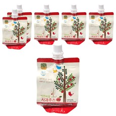 Nature Village 自然村 蘋果果汁, 韓國製, 100%蘋果汁, 無添加物, 兒童果汁, 100ml, 6包