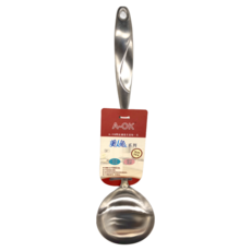 A-OK 304美人魚系列 湯杓, Silver, 1支