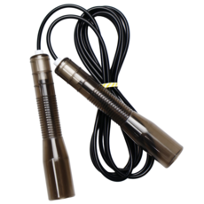 JFROPE Twinkle 兒童競速跳繩, 黑色, 1個