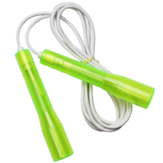 제이에프로프 트윙클 어린이 스피드 줄넘기, 초록색 + 흰줄, 1개