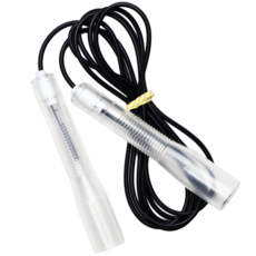 제이에프로프 트윙클 어린이 스피드 줄넘기, 흰섹 + 검은줄, 1개