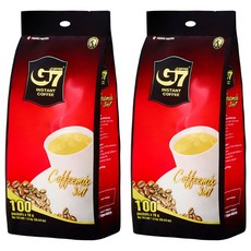 G7 3in1 커피믹스 수출용, 16g, 100개입, 2개