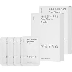 Saengong 生活工作所 排水溝清潔粉4p型, 160g, 2個