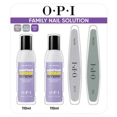 OPI 3種美甲組, Expert Touch Remover 2p + 一次性文件 + Flex Green Buffer, 1套