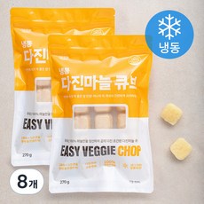 그린피아 국산 다진마늘 (냉동), 270g, 8개