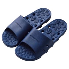 Bonitory 足部按摩指壓拖鞋 粉彩 260, 海軍藍, 1個