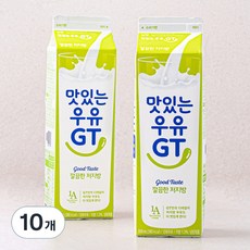 남양유업 맛있는우유GT 깔끔한 저지방우유, 900ml, 10개